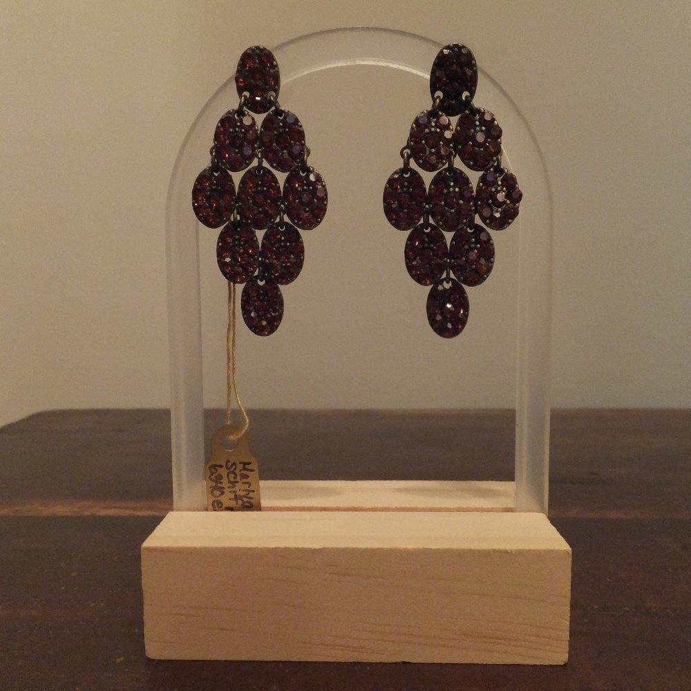 Marlyn Schiff Crystal Earrings